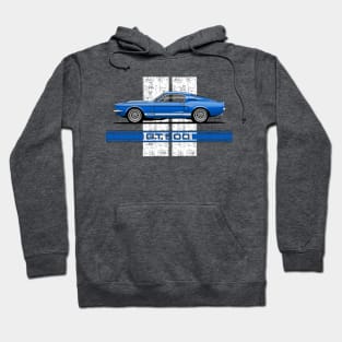 Classic muscle car Hoodie